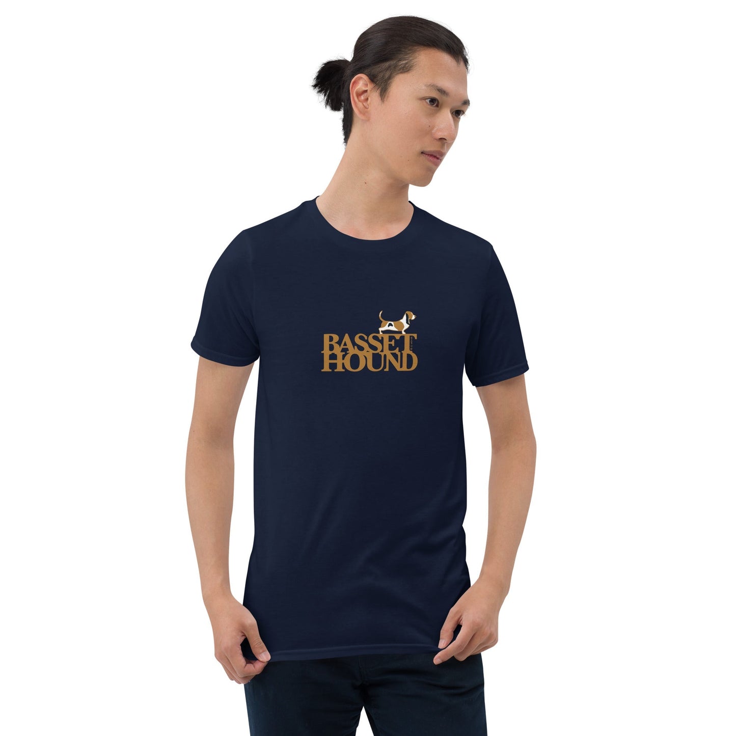 Camiseta unissex de manga curta - Basset Hound i-animals