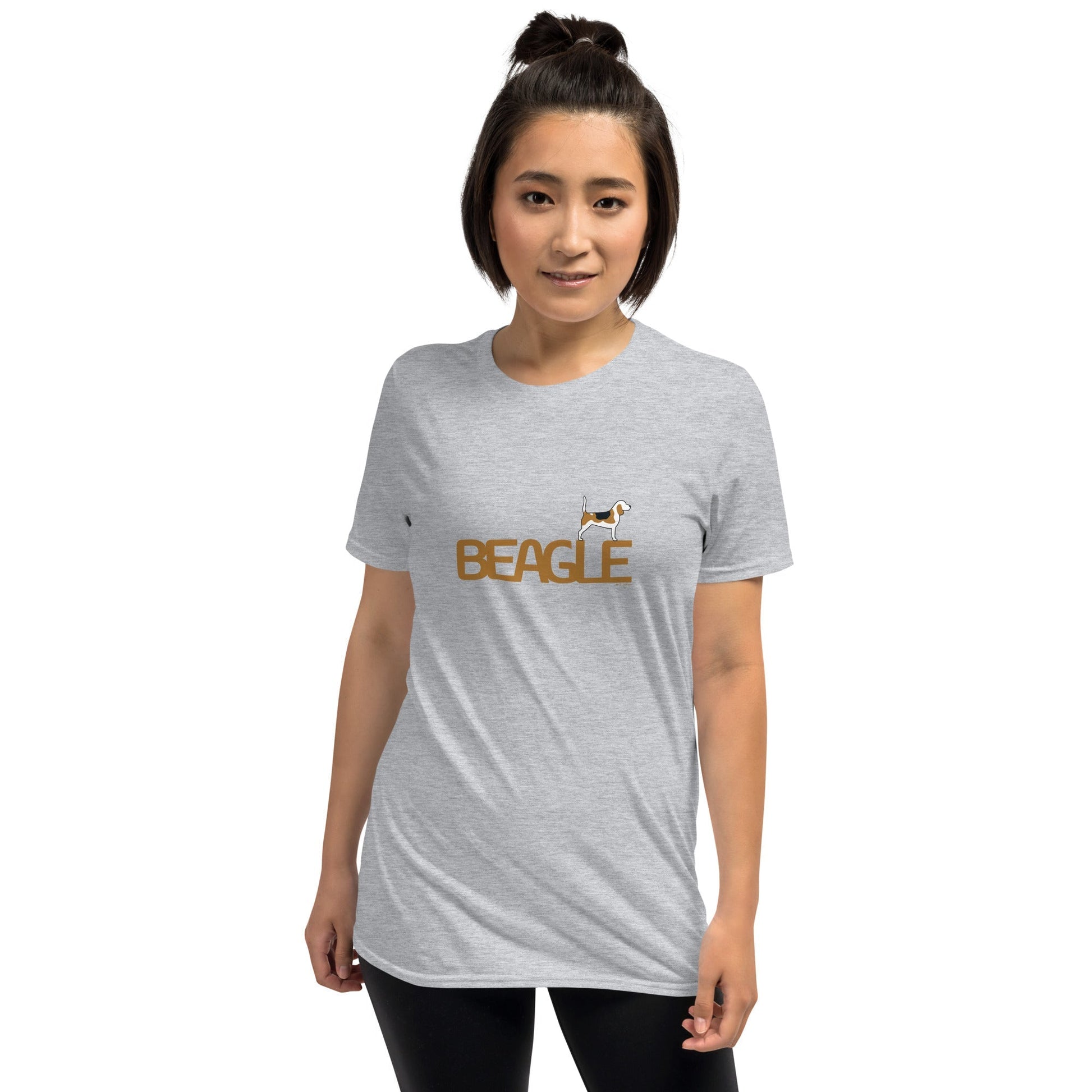 Camiseta unissex de manga curta - Beagle i-animals