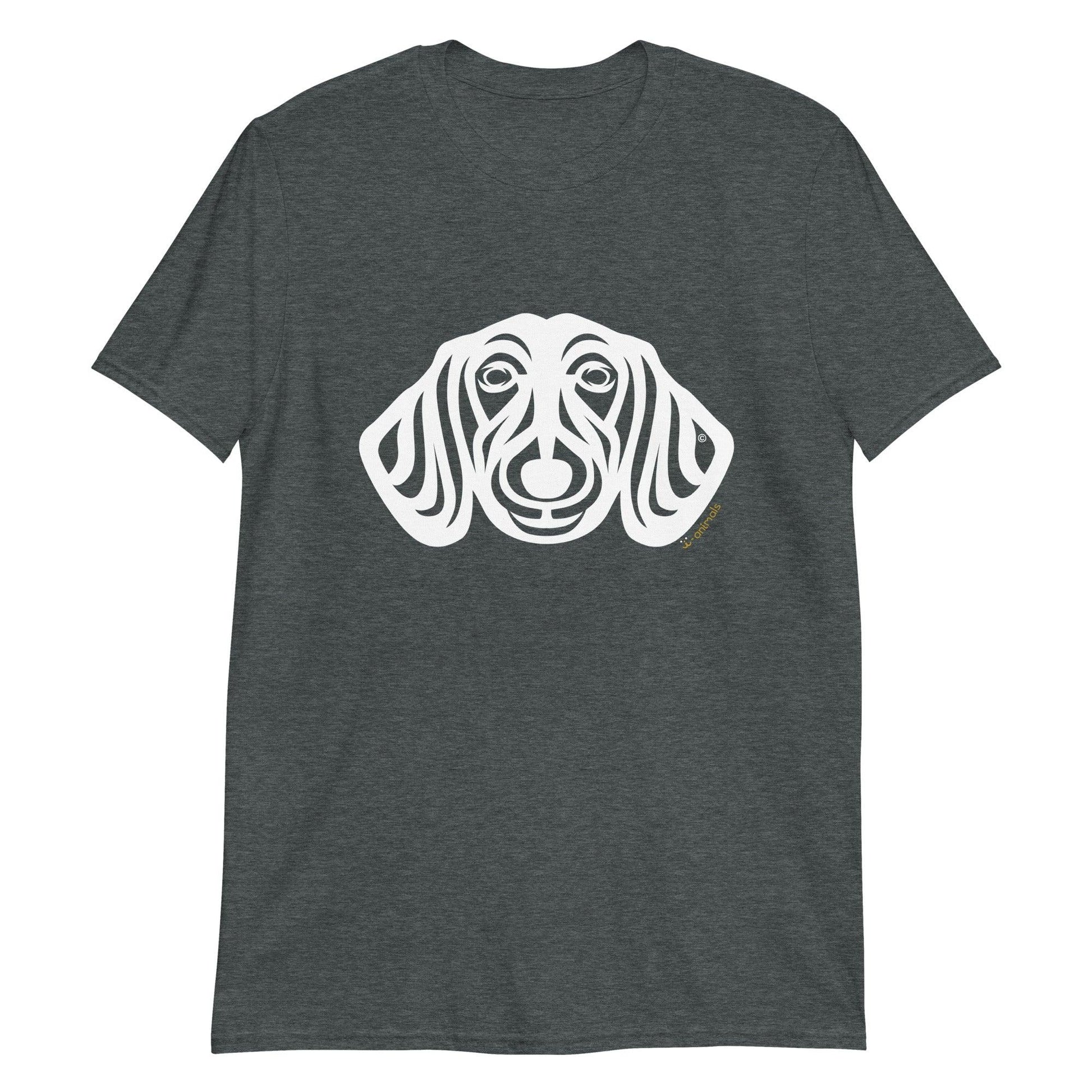 Camiseta unissex de manga curta - Dachshund - Tribal i-animals
