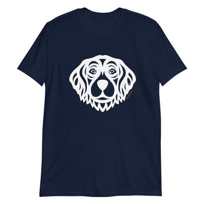 Camiseta unissex de manga curta - Golden Retriever - Tribal i-animals