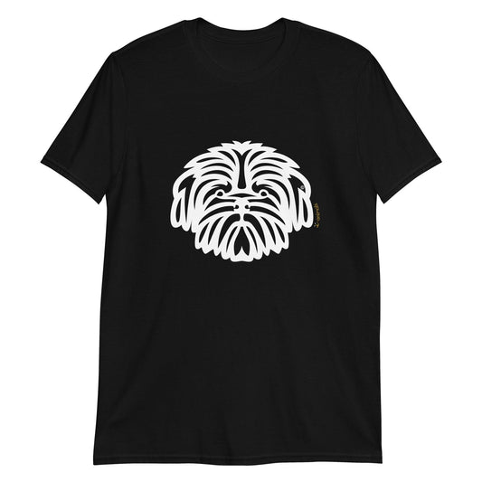 Camiseta unissex de manga curta - Shih Tzu - Tribal i-animals