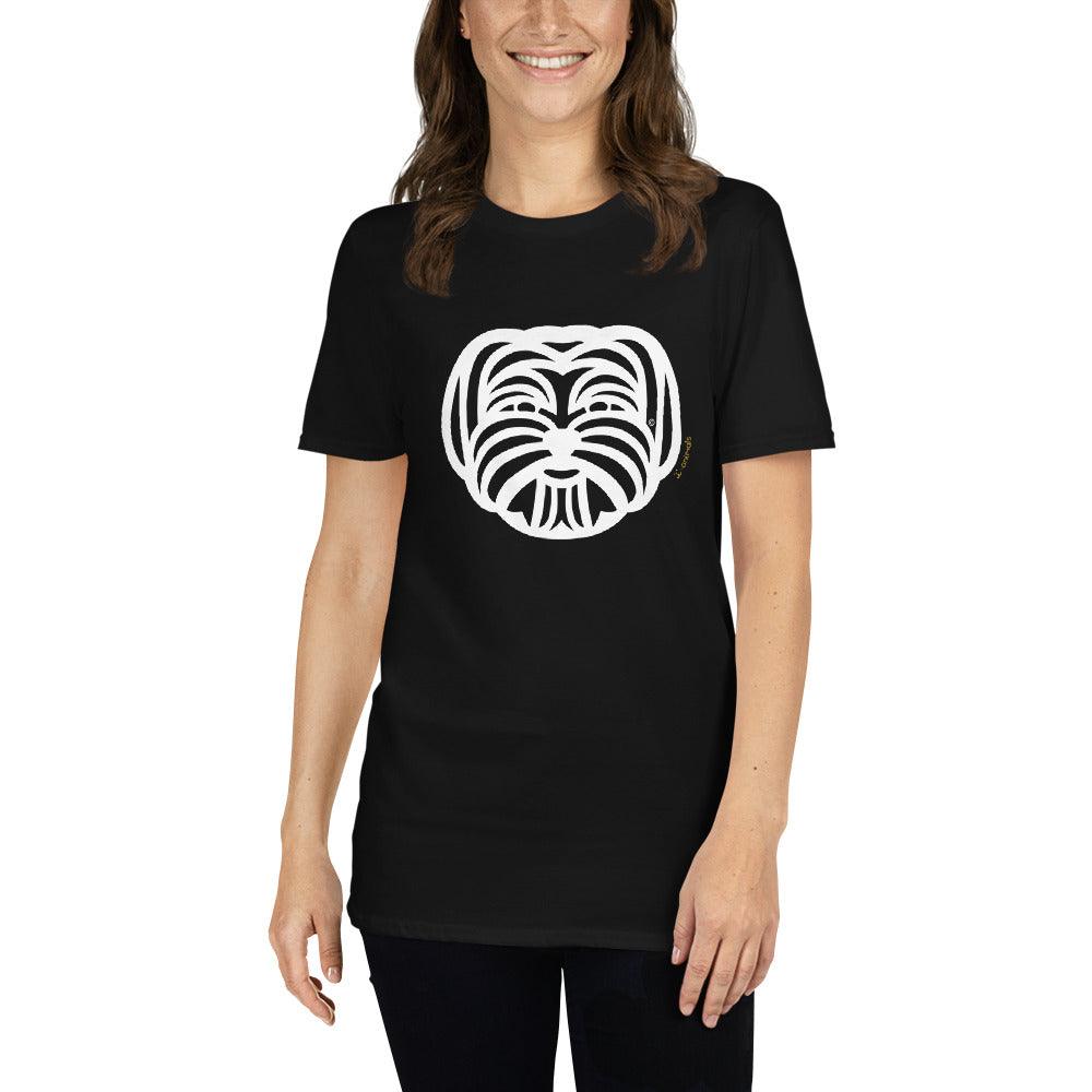 Camiseta unissex de manga curta - Maltês - Tribal - i-animals