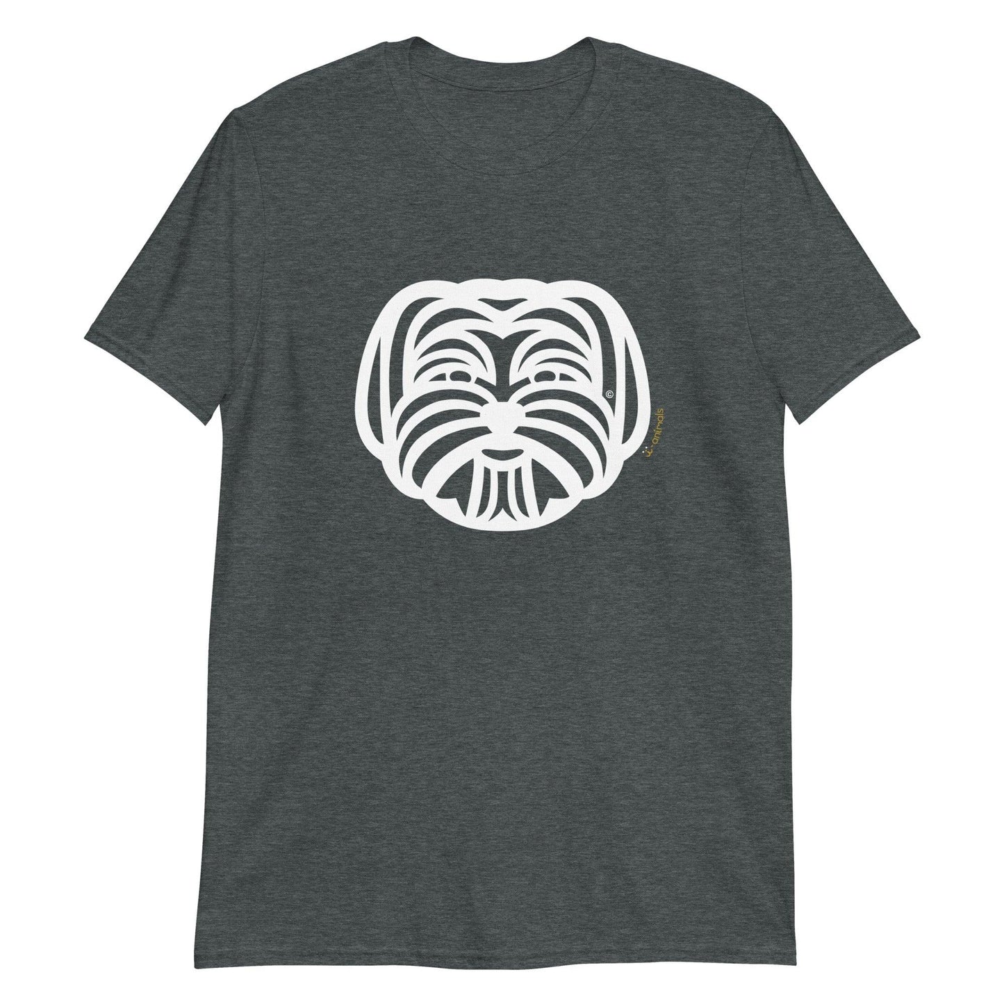 Camiseta unissex de manga curta - Maltês - Tribal - i-animals