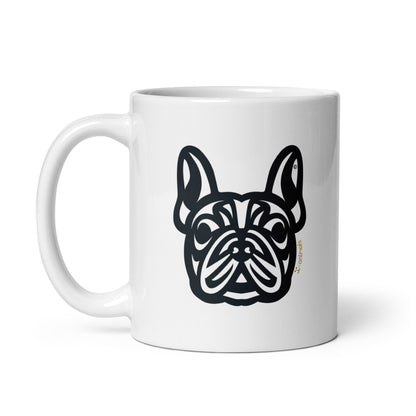 French Bulldog Mug - Tribal
