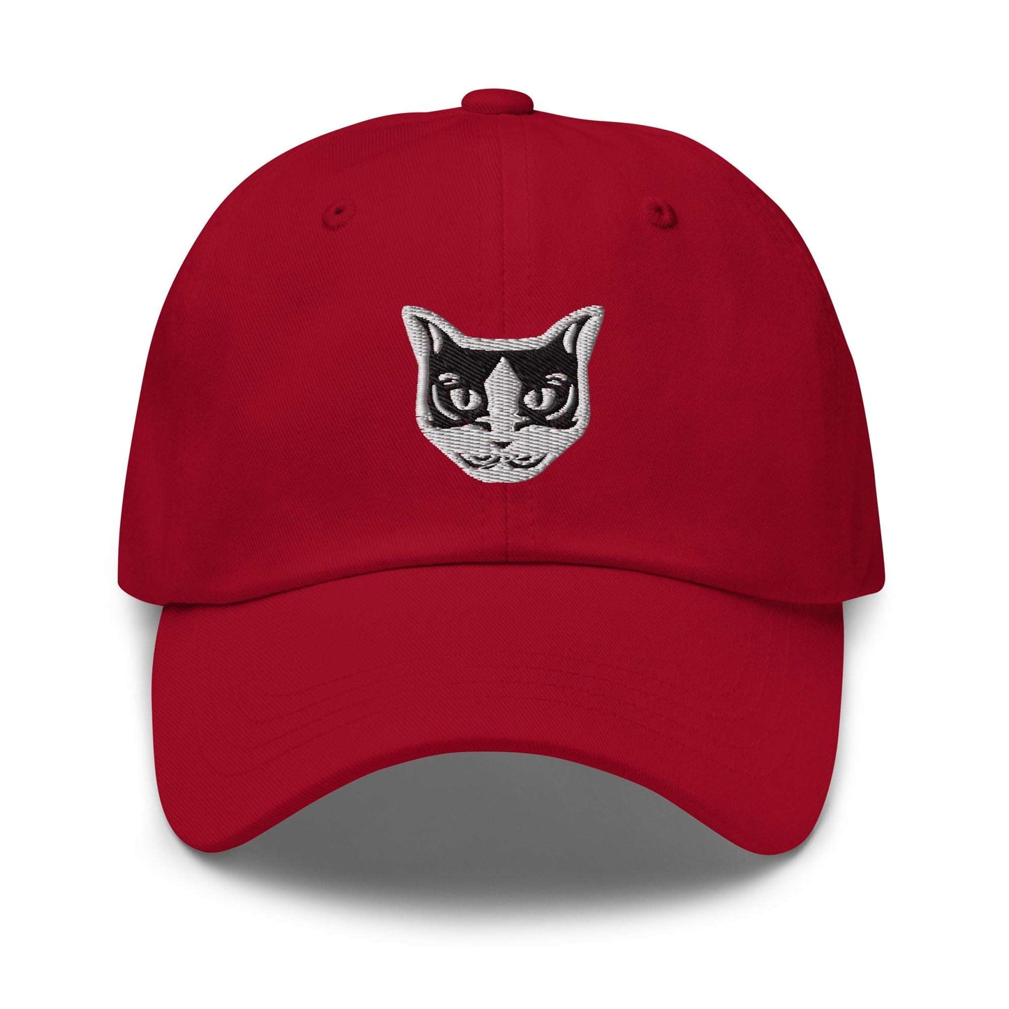 Classic hat - Black and White Cat - Tribal