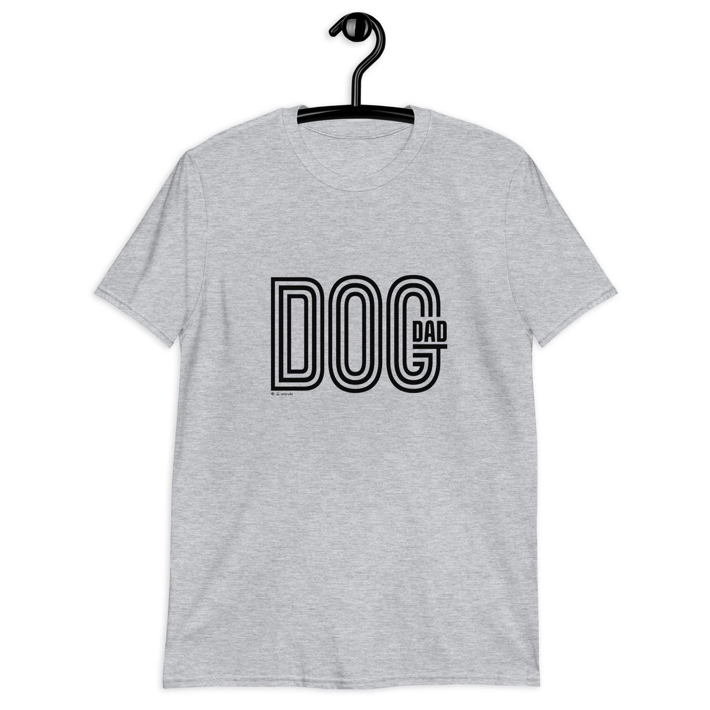 Short-Sleeve Unisex T-Shirt - Dog Dad - Light Colors