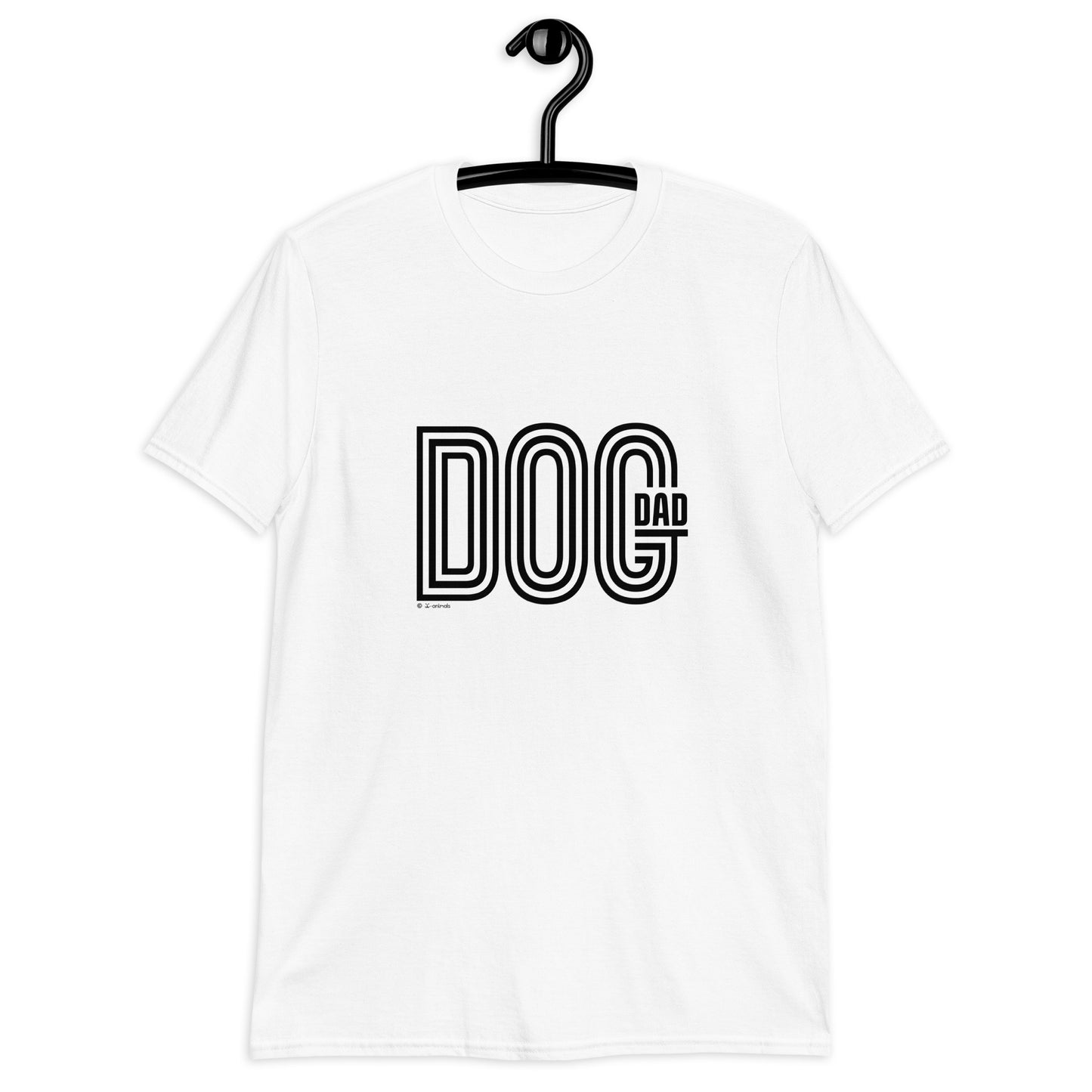 Short-Sleeve Unisex T-Shirt - Dog Dad - Light Colors